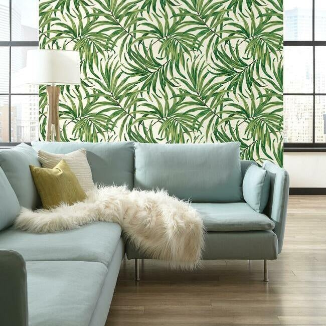 Ashford House AT7051 Bali Leaves Wallpaper - Eade's Wallpaper