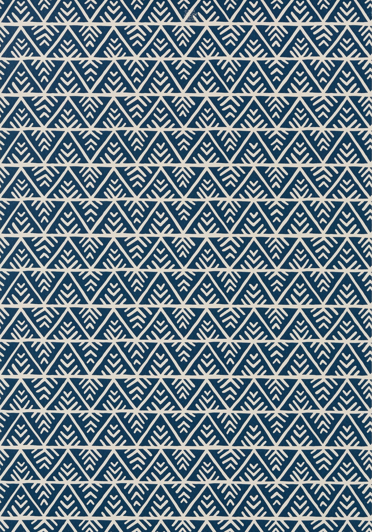 Anna French AT78704 JULES Navy on Flax Wallpaper