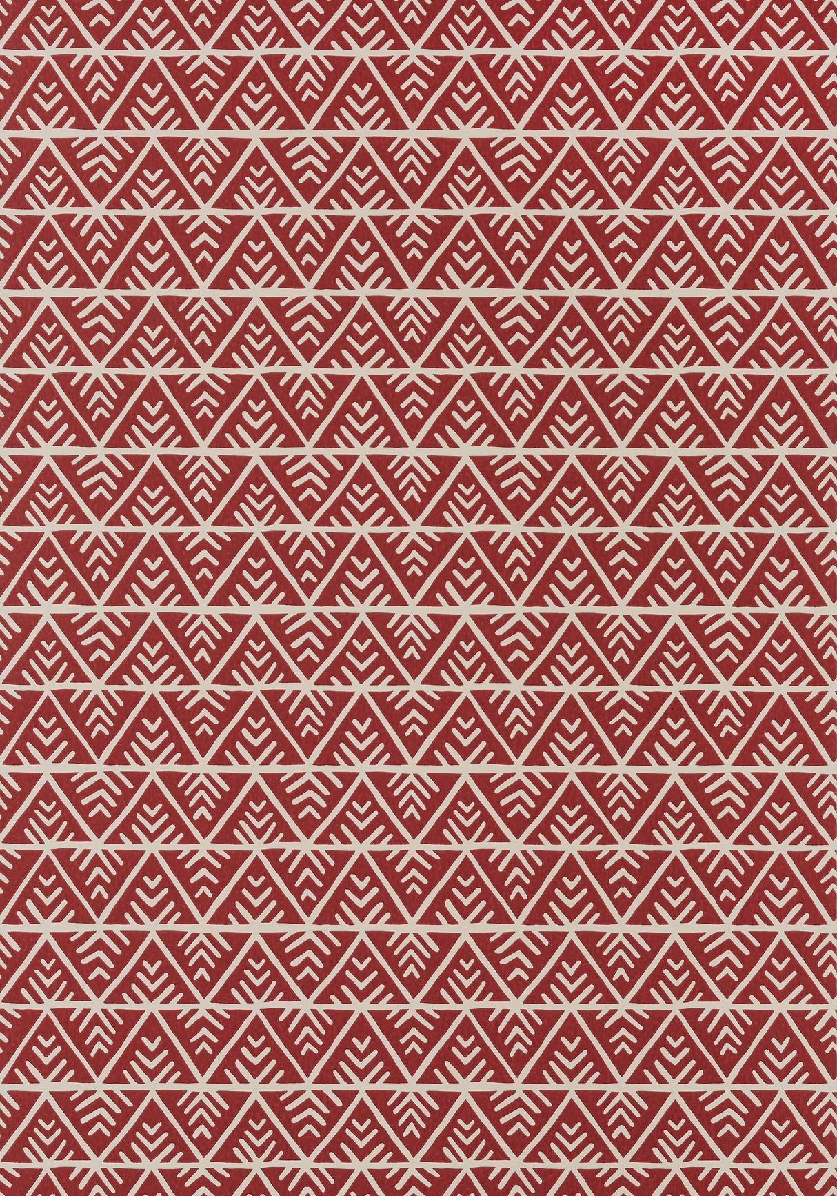 Anna French AT78706 JULES Red on Flax Wallpaper