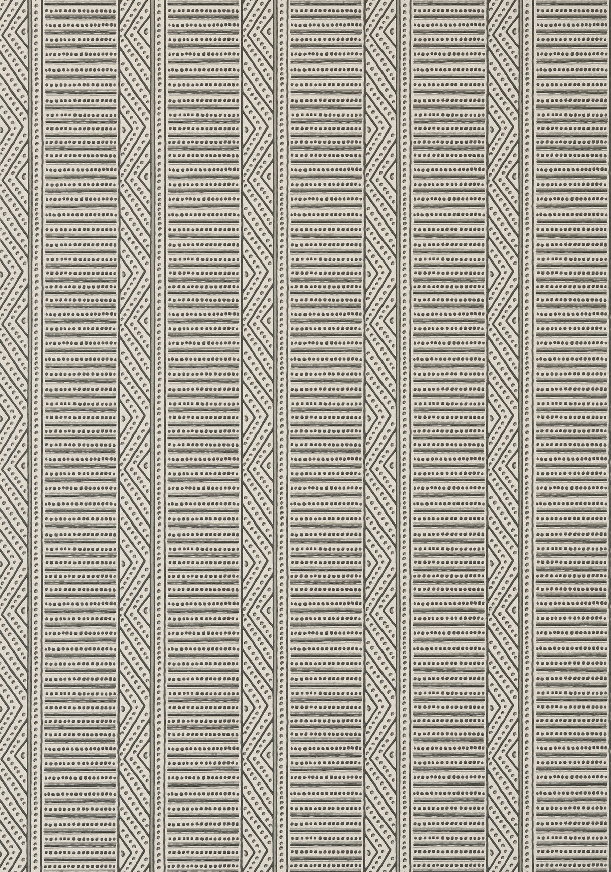 Anna French AT78720 MONTECITO STRIPE Charcoal Wallpaper