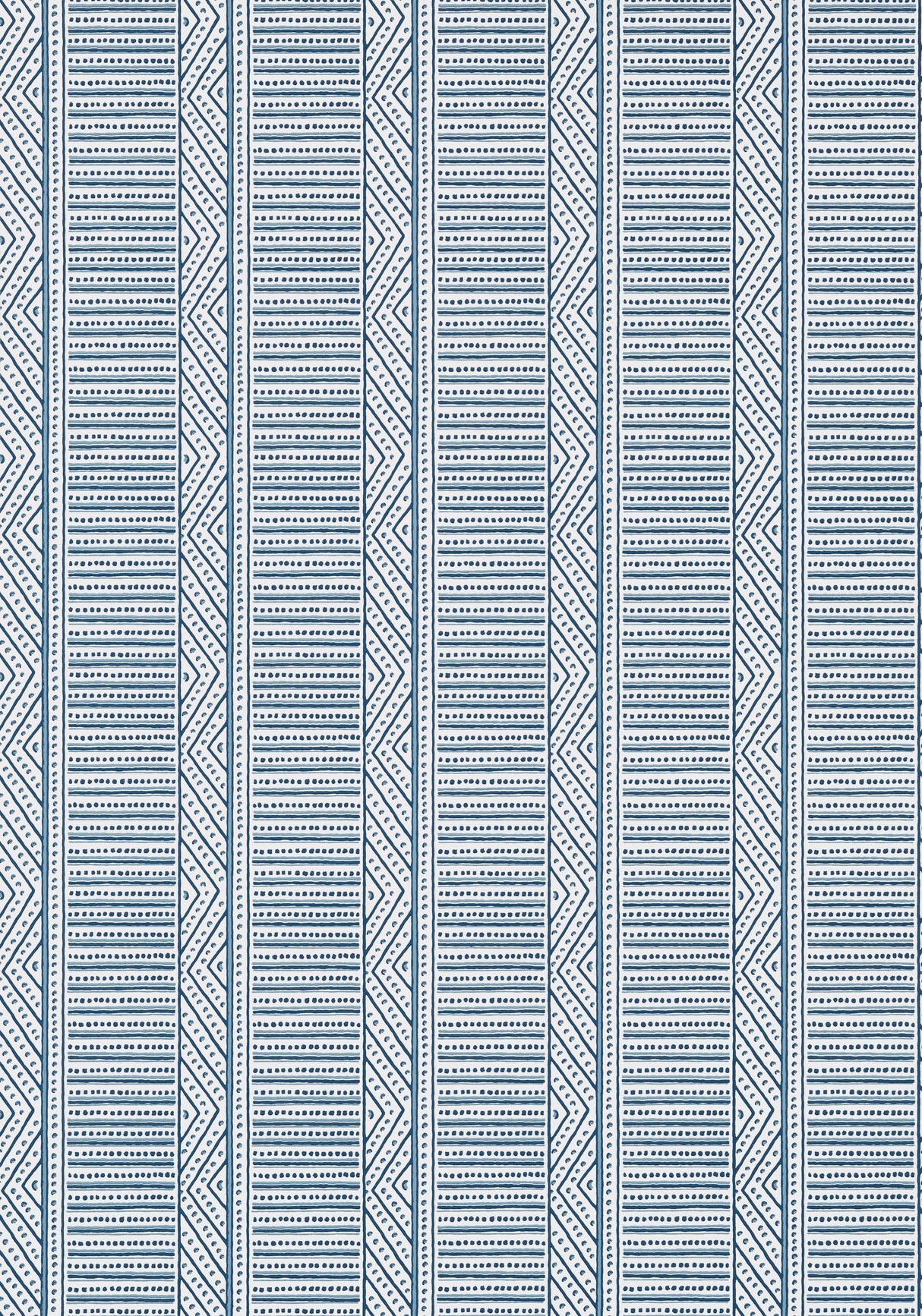 Anna French AT78721 MONTECITO STRIPE Navy Wallpaper