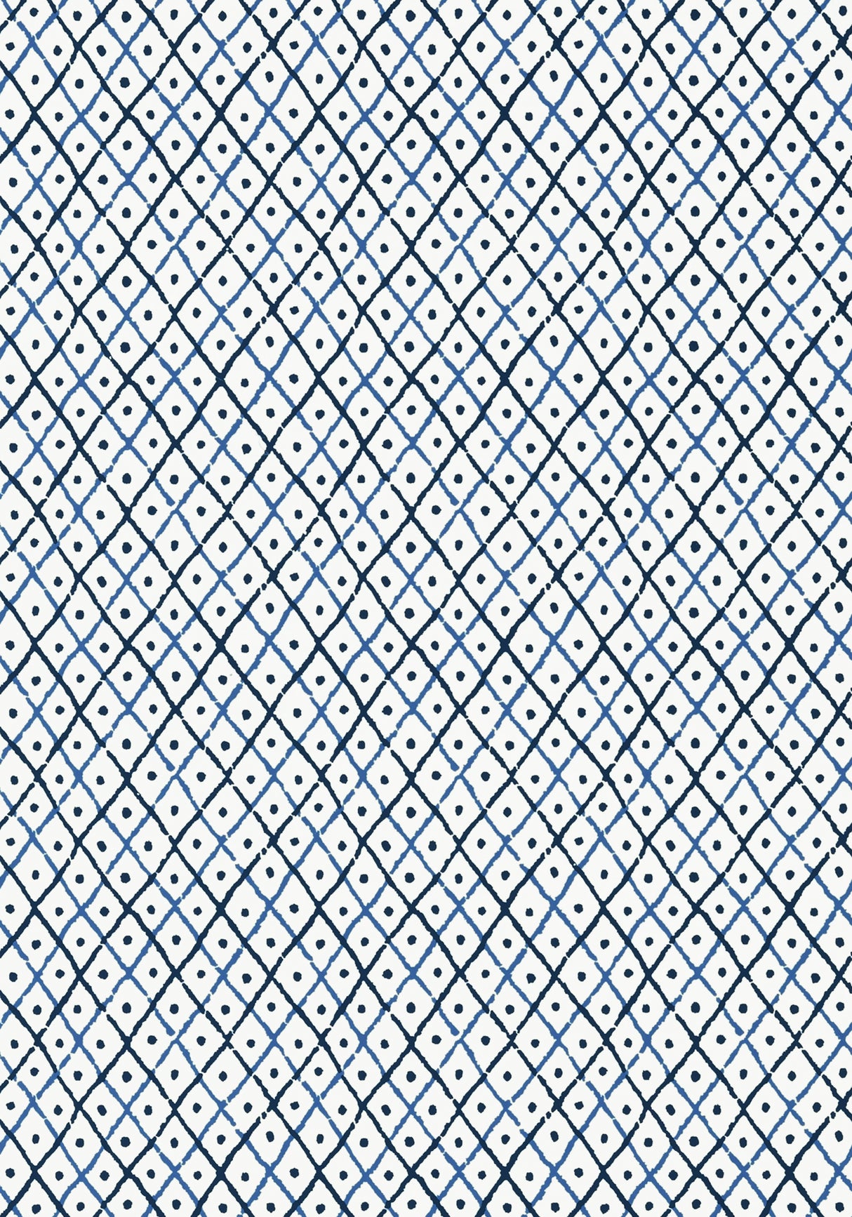 Anna French AT78750 MINI TRELLIS Blue Wallpaper