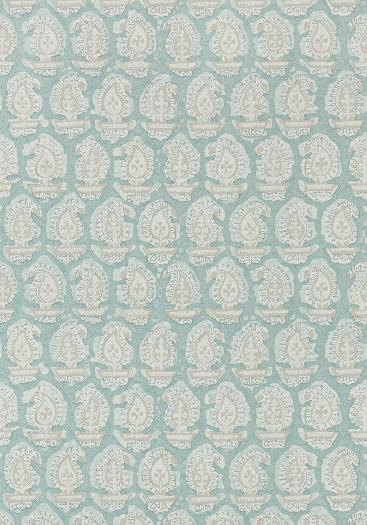 Anna French AT78783 GADA PAISLEY Robin's Egg Wallpaper