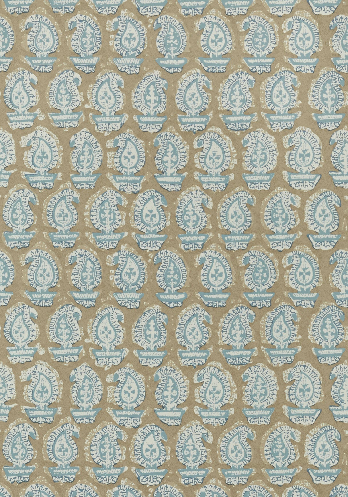Anna French AT78785 GADA PAISLEY Teal Wallpaper