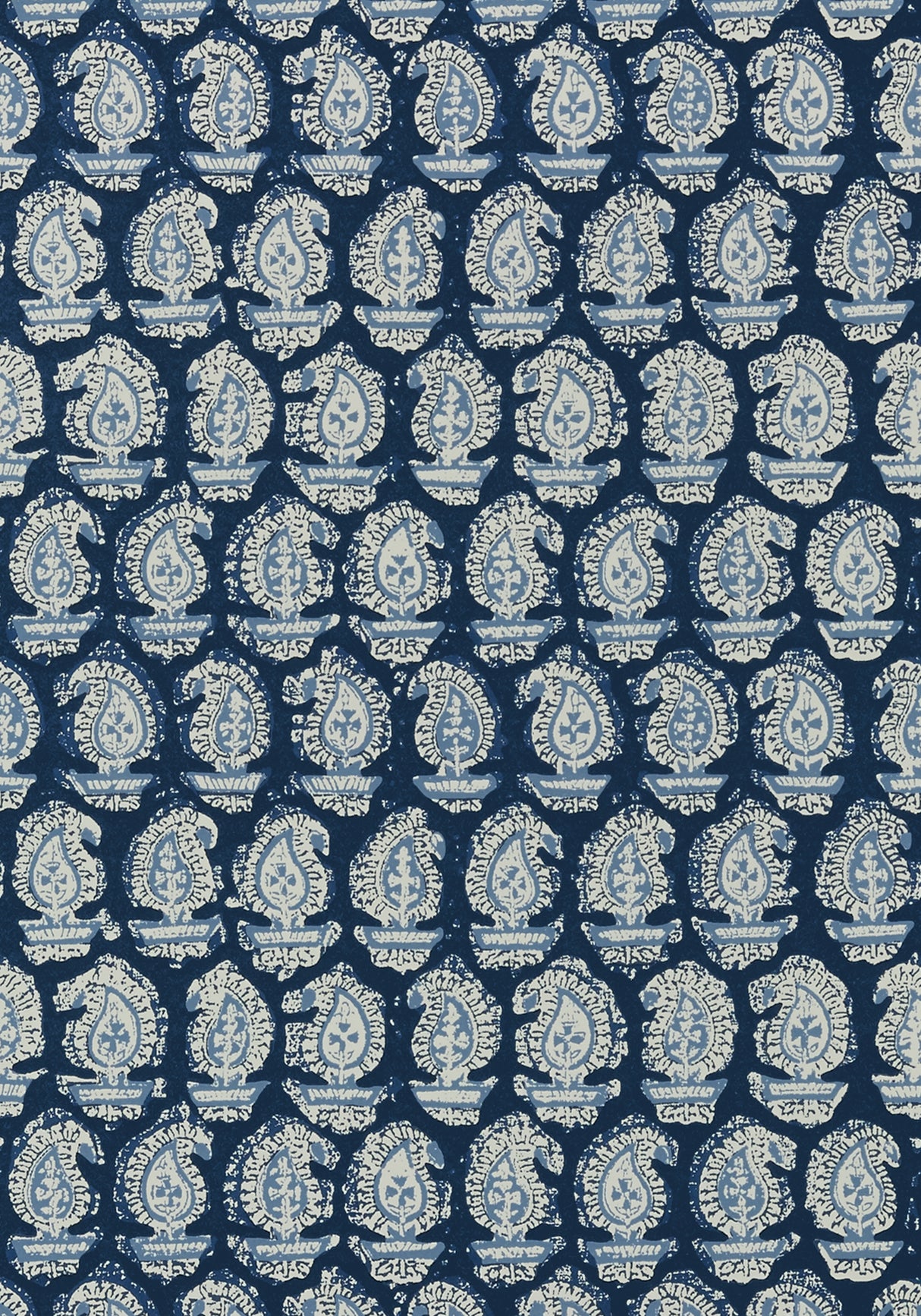 Anna French AT78787 GADA PAISLEY Navy Wallpaper