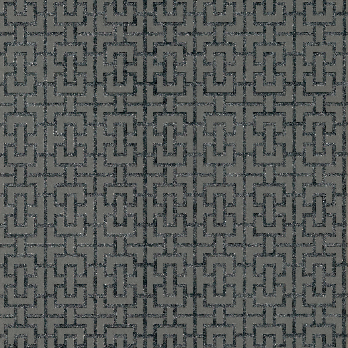 Anna French AT79120 BRIDLE Charcoal Wallpaper
