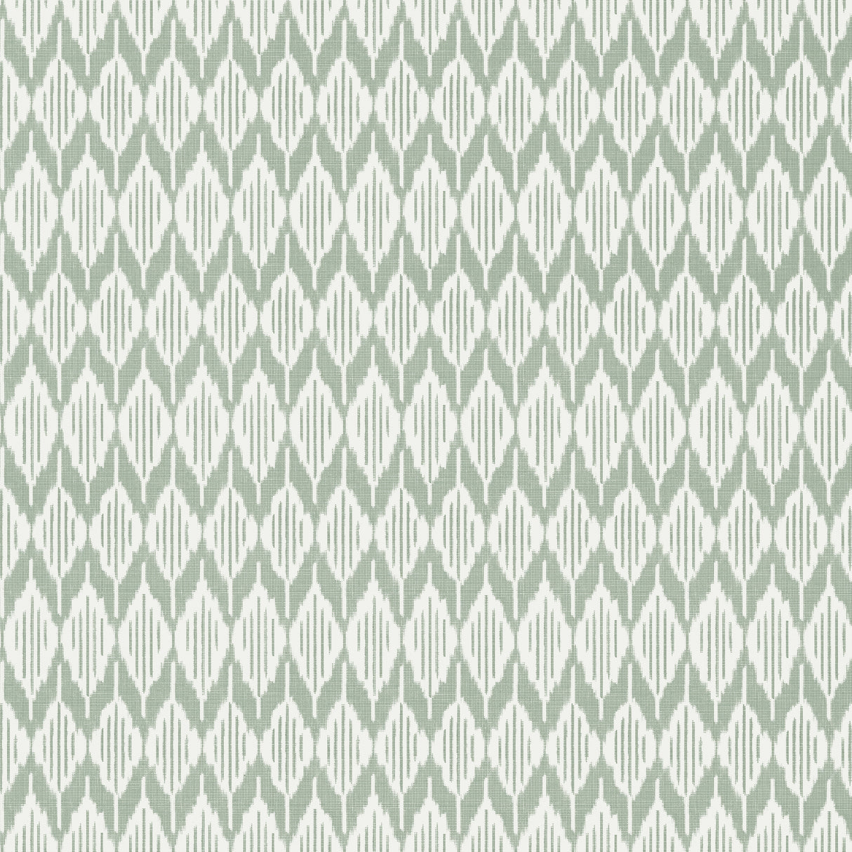 Anna French AT79131 BALIN IKAT Sage Wallpaper