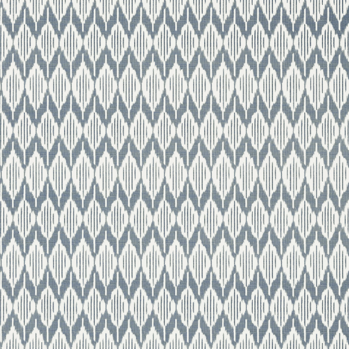Anna French AT79132 BALIN IKAT Navy Wallpaper