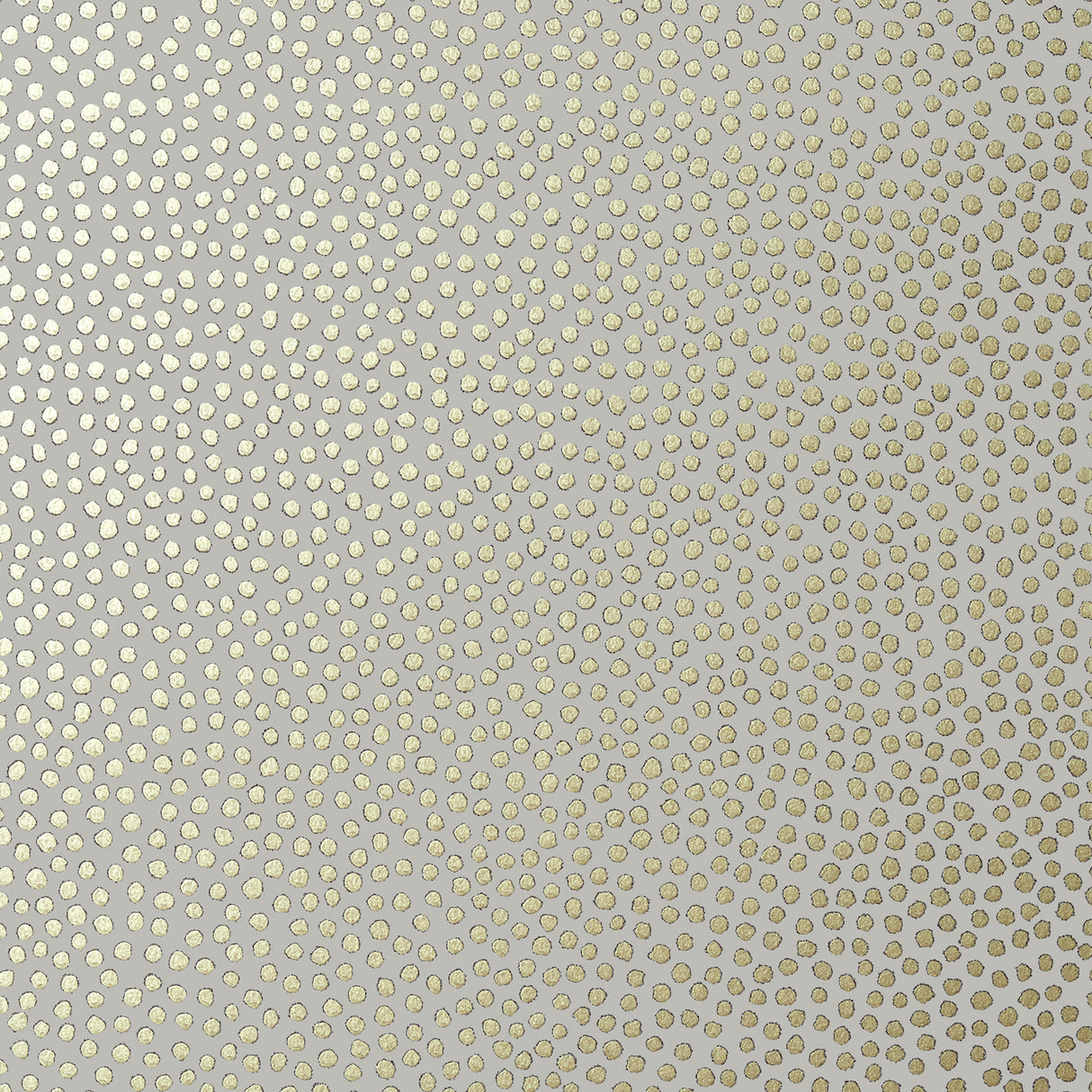 Anna French AT79164 DAVIS DOT Metallic Gold on Pewter Wallpaper