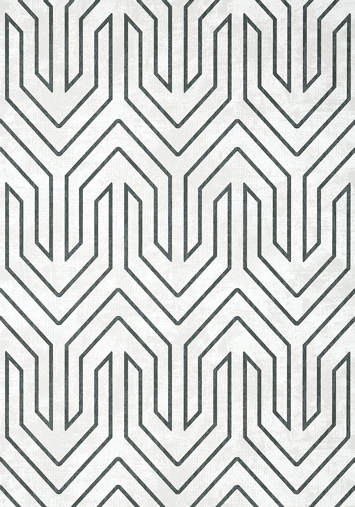 Anna French AT9615 COLBURN CHEVRON Black Wallpaper