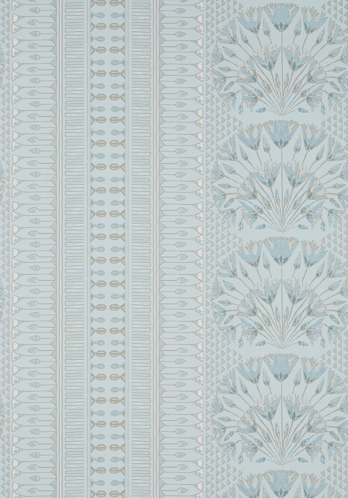 Anna French AT9627 CAIRO Spa Blue Wallpaper