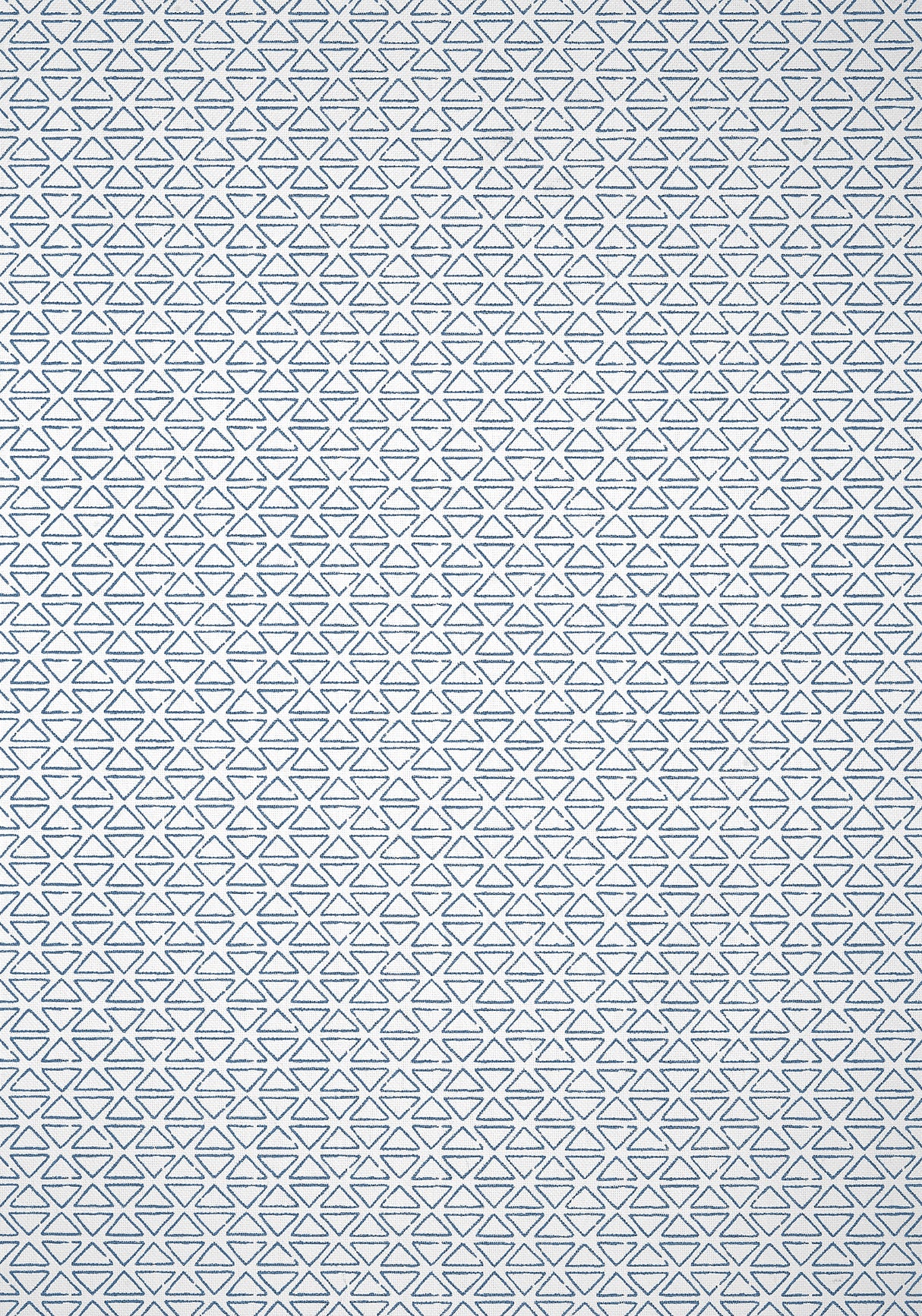 Anna French AT9693 PYRAMID Navy on White Wallpaper