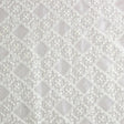 Scalamandre AU 00032580 IVORY BRODERIES VILLERS SHEER Fabric - Eade's Wallpaper