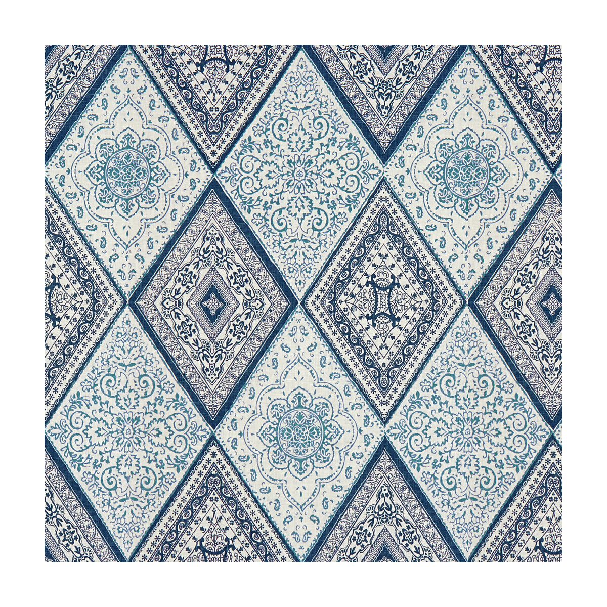 KRAVET DESIGN AVANASH.5.0 AVANASH ATLANTIC Fabric - Eade's Wallpaper