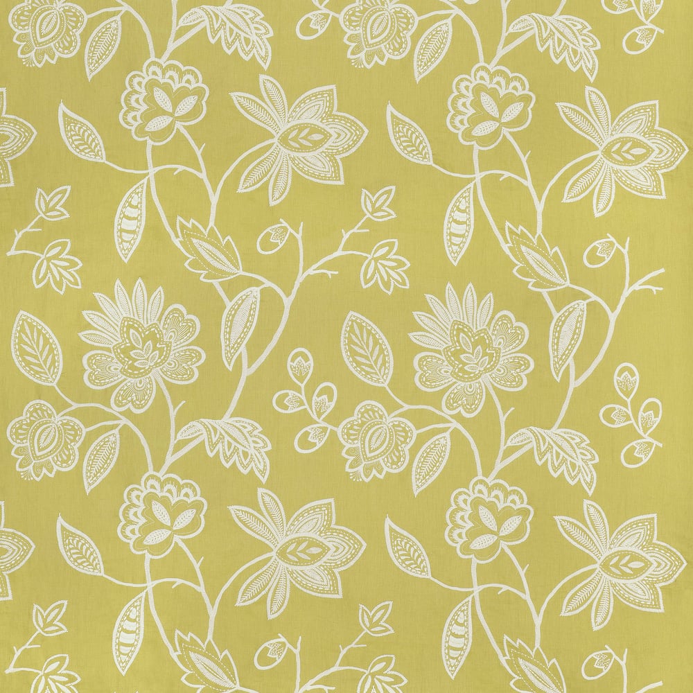 Anna French BRUNELLO EMBROIDERY AW26105 in Citron Fabric - S