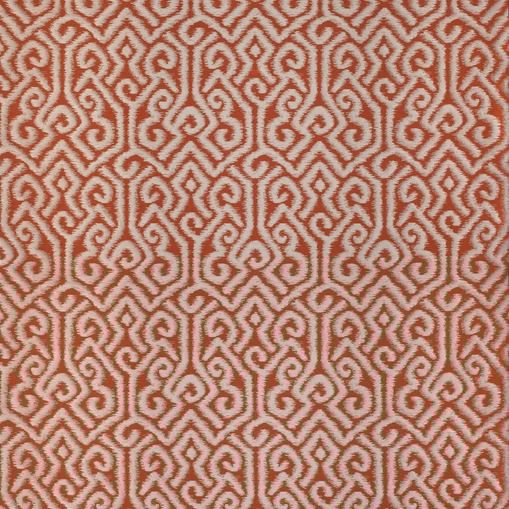 Anna French AW26116 RIVER MOON IKAT Orange Fabric
