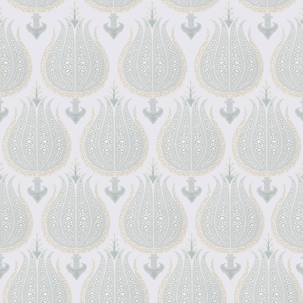 Anna French AW26144 ALERIA Aqua Fabric