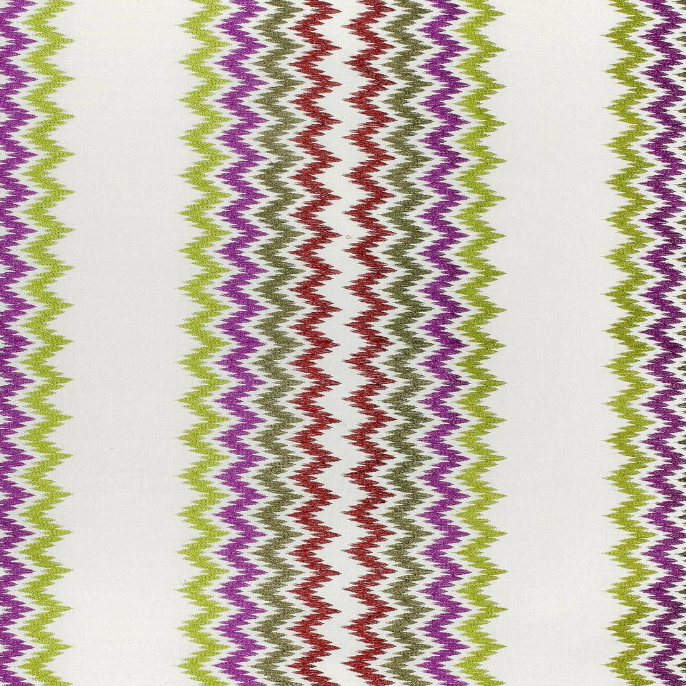 Anna French AW7862 ZIPPIDY EMBROIDERY Brights on White Fabric