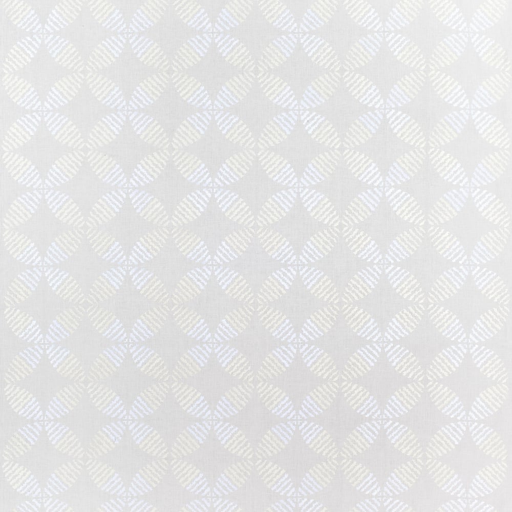 Anna French AW9104 ZOOM EMBROIDERY White Pearl Fabric