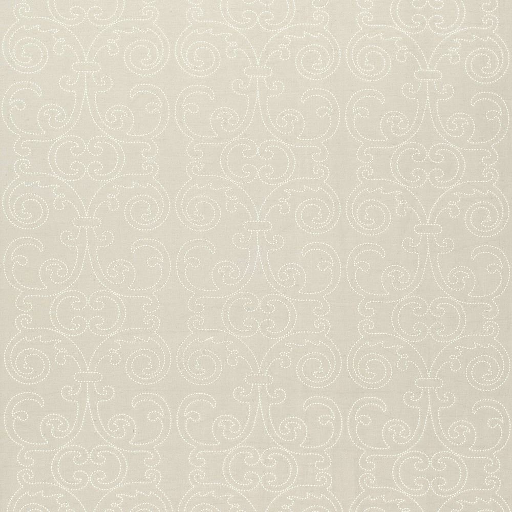 Anna French AW9123 BARCELONA EMBROIDERY Natural Fabric