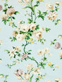 Scalamandre B0 00023506 CELADON BOTANICAL GARDEN Fabric - Eade's Wallpaper