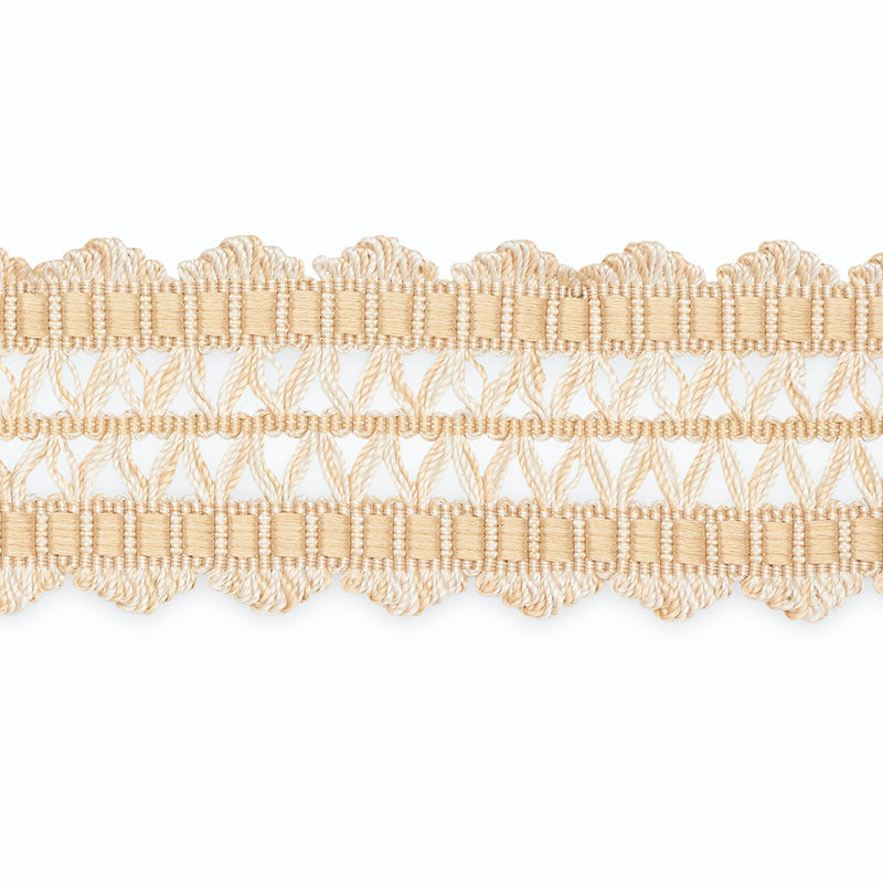 Schumacher B181-3 NIKITA BRAID in PECHE/OYSTER Trim - SCHUMA