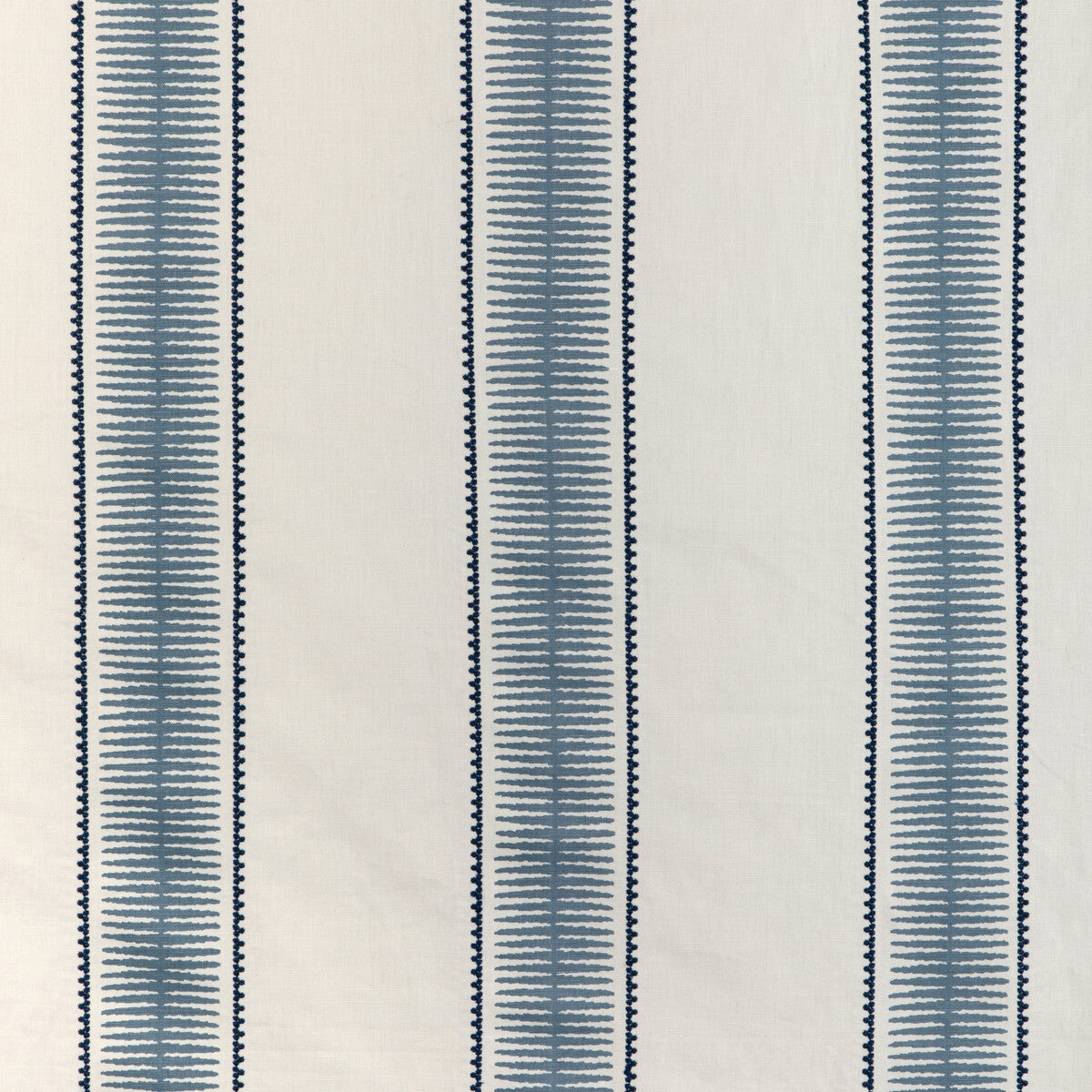 KRAVET DESIGN BALUSTER.5.0 BALUSTER INDIGO Fabric - Eade's Wallpaper
