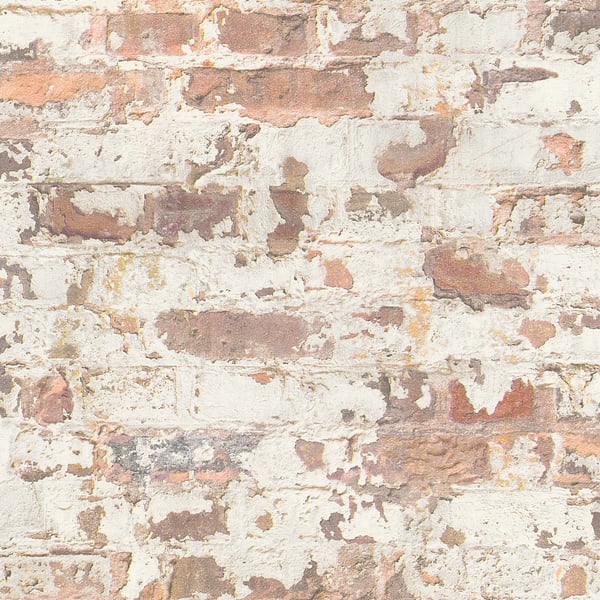 Galerie BB51121 Grey Orange White Industrial Chic Motif - Eade's Wallpaper