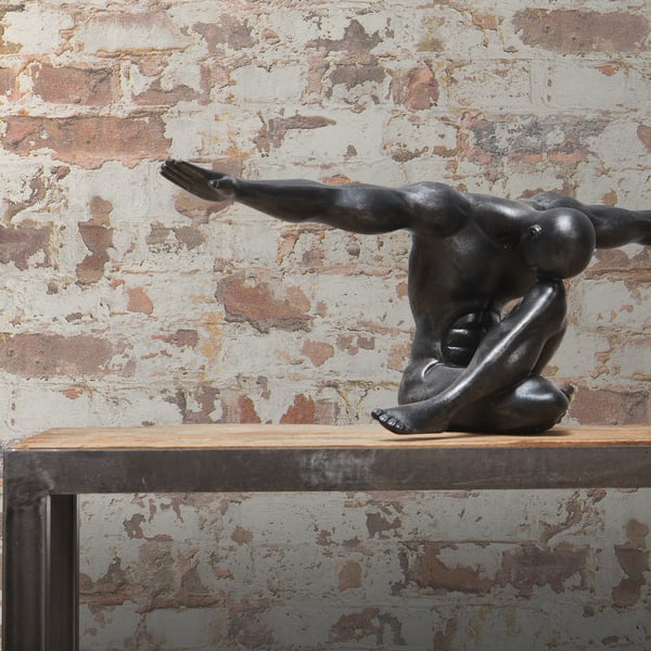 Galerie BB51121 Grey Orange White Industrial Chic Motif - Eade's Wallpaper