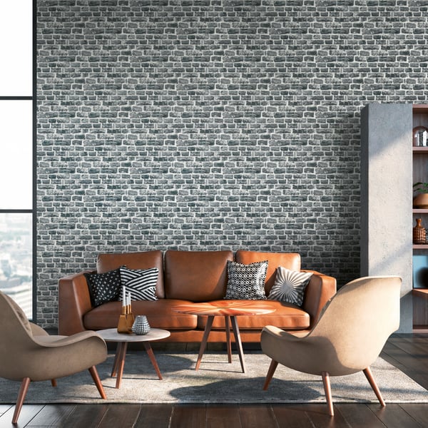 Galerie BB51123 Multi-Colour Grey Black Stone Symphony Motif - Eade's Wallpaper
