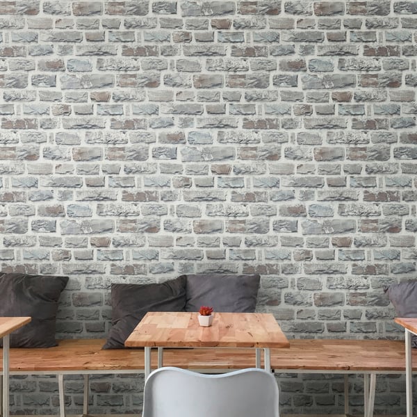 Galerie BB51124 Multi-Colour Grey Stone Symphony Motif - Eade's Wallpaper