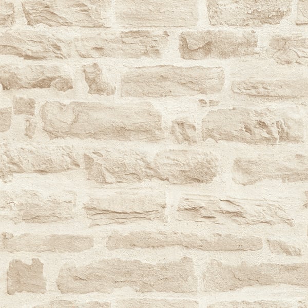 Galerie BB51129 Beige Cream Rocky Retreat Motif - Eade's Wallpaper