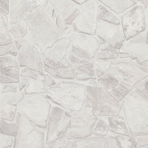 Galerie BB51139 Grey White Petrified Paradise Motif - Eade's Wallpaper