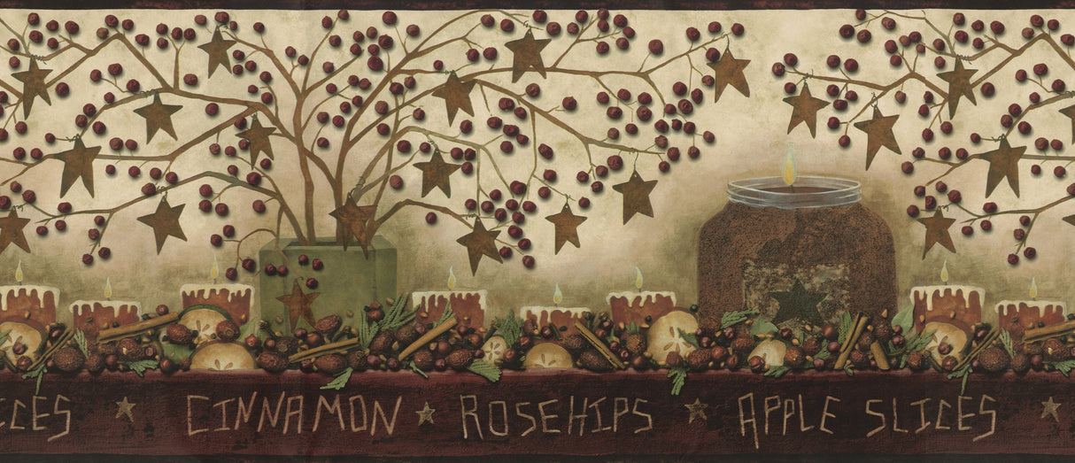 Chesapeake BBC05131B Danny Maroon Potpourri Trail Border