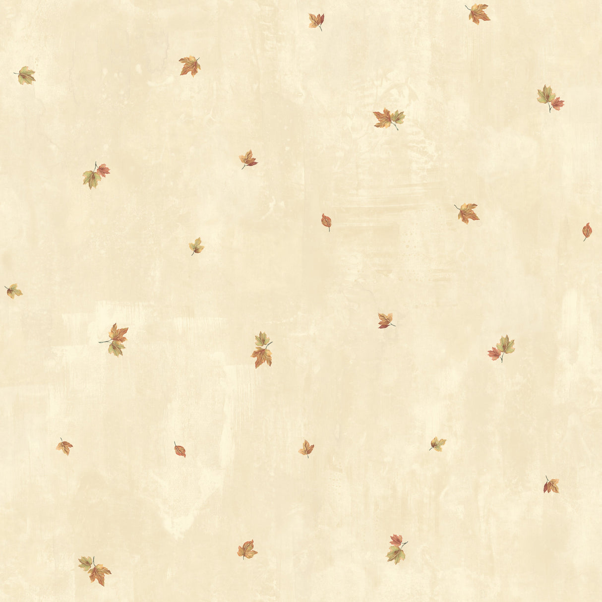 Chesapeake BBC49451 Welling Cream Maple Toss Wallpaper Wallpaper