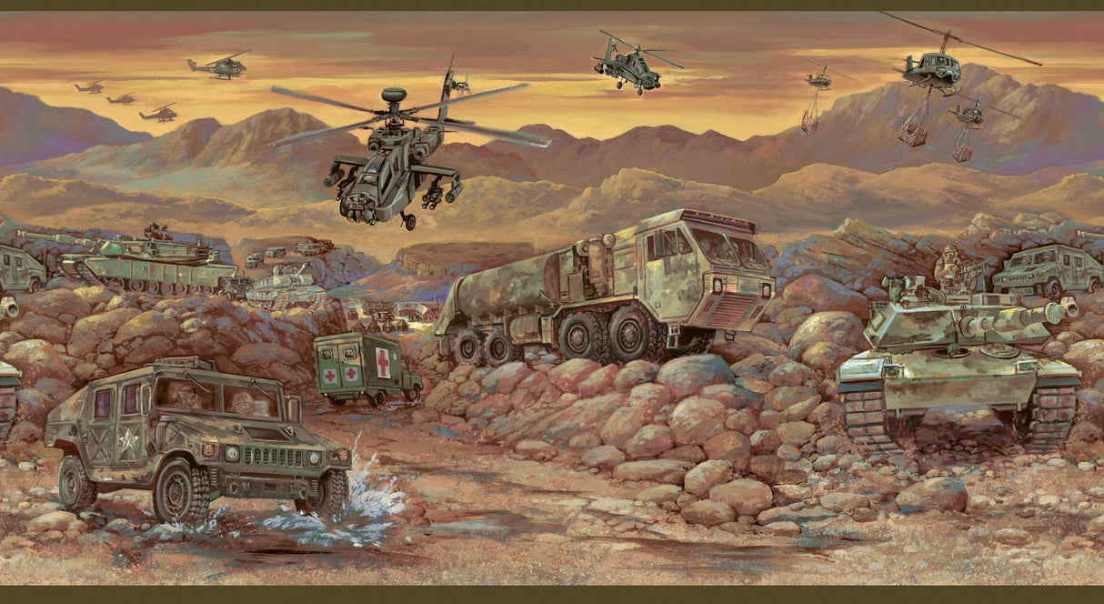 Chesapeake BBC94311B Hoorah Green Mash Unit Portrait Border