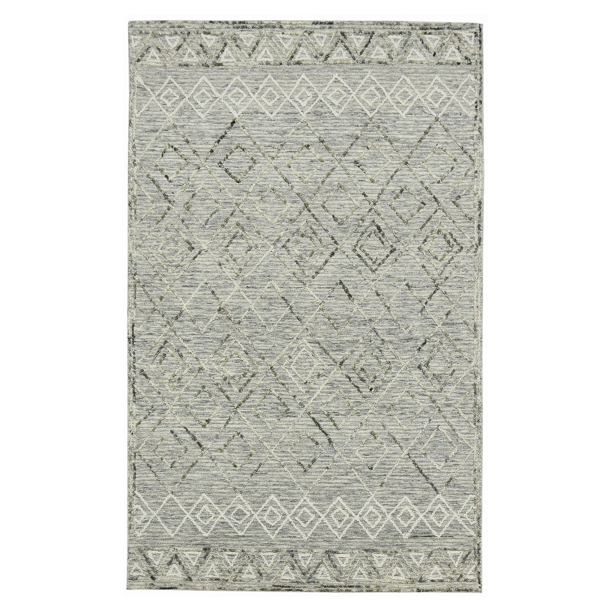 Amer Rugs BER-2 Berlin Farmhouse Geometric Area Rug