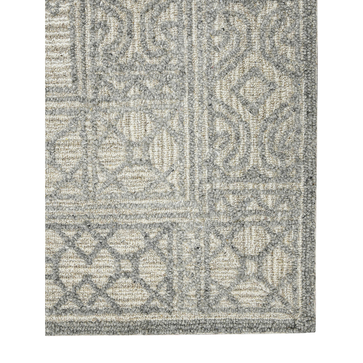 Amer Rugs BER-4 Berlin Farmhouse Geometric /Beige Area Rug