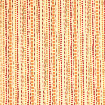 G P & J BAKER BF10052.5.0 CANDY STRIPE FUCHSIA/AMBER Fabric - Eade's Wallpaper