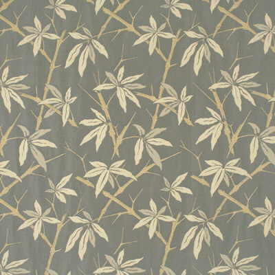 G P & J BAKER BF10297.658.0 BAMBOO SLATE BLUE Fabric - Eade's Wallpaper