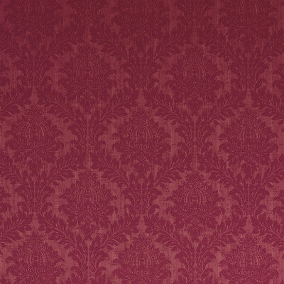 G P & J BAKER BF10490.480.0 LYDFORD DAMASK RUBY Fabric - Eade's Wallpaper