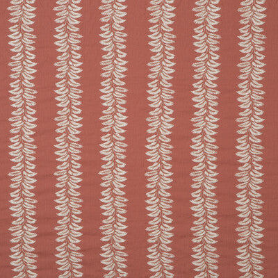 G P & J BAKER BF10533.310.0 BRADBOURNE CORAL Fabric - Eade's Wallpaper