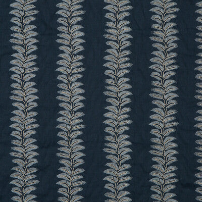 G P & J BAKER BF10533.680.0 BRADBOURNE INDIGO Fabric - Eade's Wallpaper