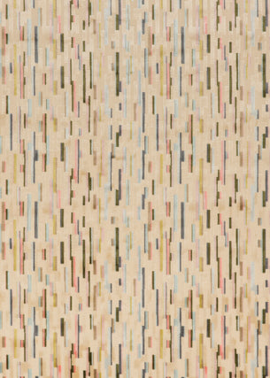 G P & J BAKER BF10582.1.0 FAIRFORD CREAM/PEWTER/ROSE Fabric - Eade's Wallpaper