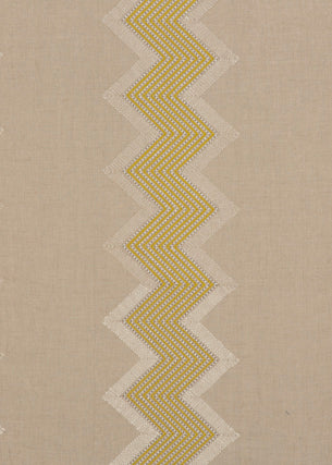 G P & J BAKER BF10588.2.0 FARLEY STRIPE GILT Fabric - Eade's Wallpaper