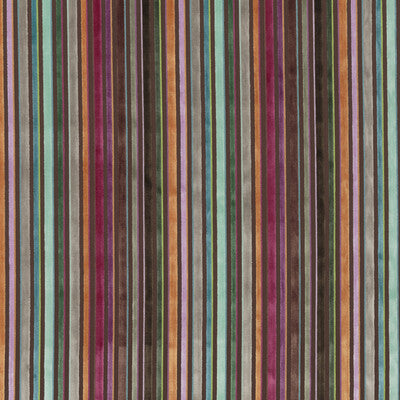 G P & J BAKER BF10653.1.0 CARDINAL STRIPE JEWEL Fabric - Eade's Wallpaper