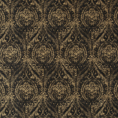 G P & J BAKER BF10654.5.0 WOLSEY BRONZE/EBONY Fabric - Eade's Wallpaper