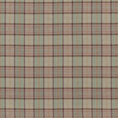 G P & J BAKER BF10655.1.0 VICTORIA PLAID QUARTZ Fabric - Eade's Wallpaper