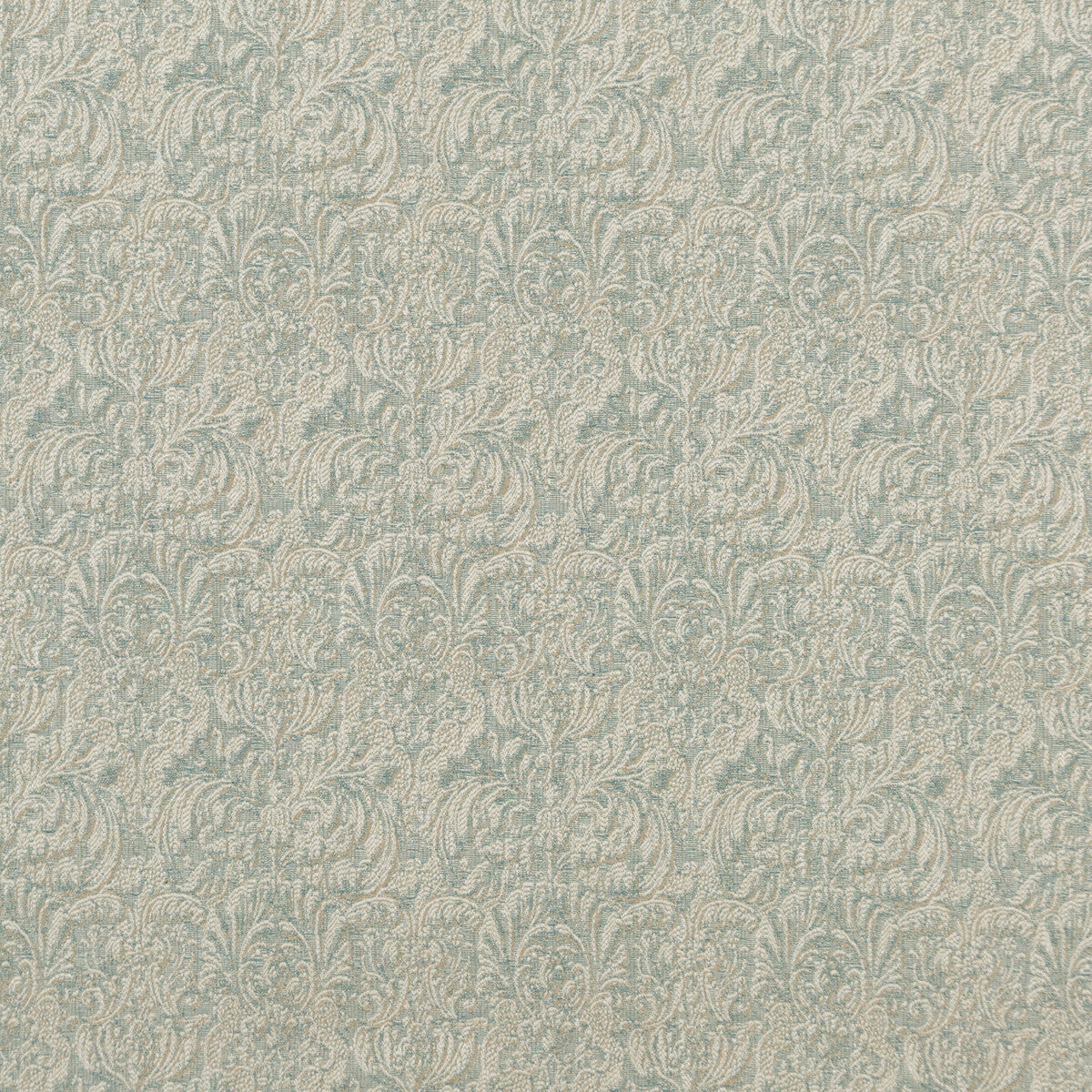 G P & J BAKER BF10725.725.0 VINTAGE DAMASK AQUA Fabric - Eade's Wallpaper