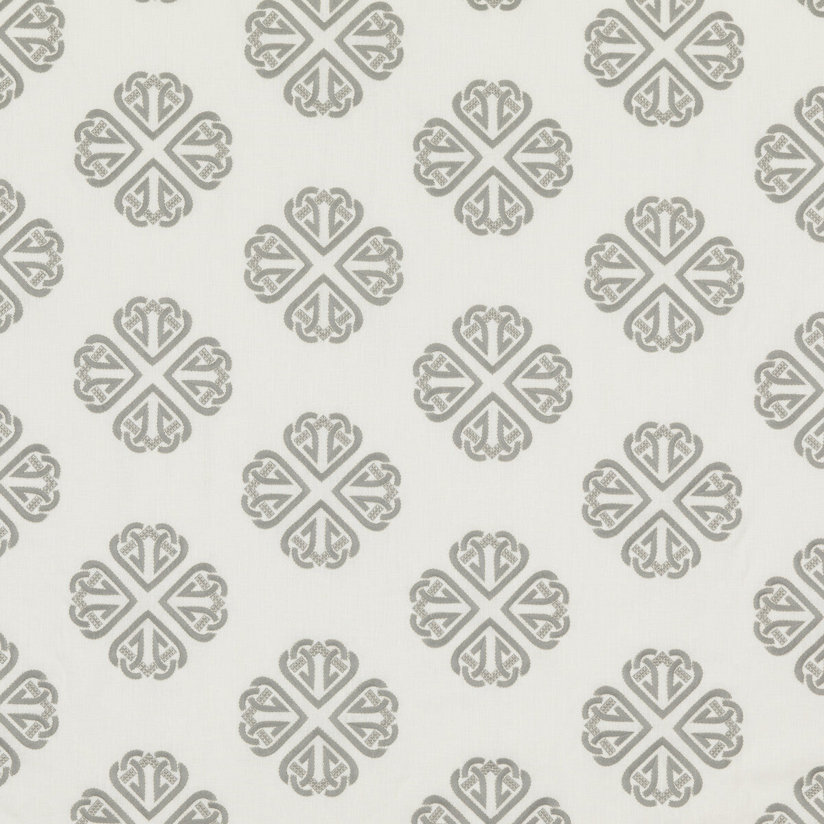 G P & J BAKER BF10768.4.0 KERSLOE SOFT GREY Fabric - Eade's Wallpaper